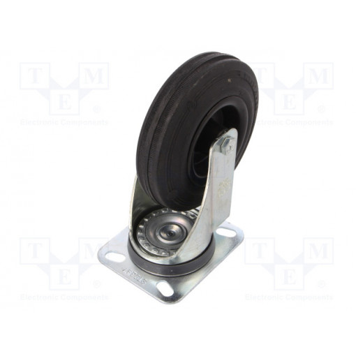 449571; Transport wheel; Ø: 200mm; W: 50mm; H: 240mm; torsional; 142kg; ELESA+GANTER