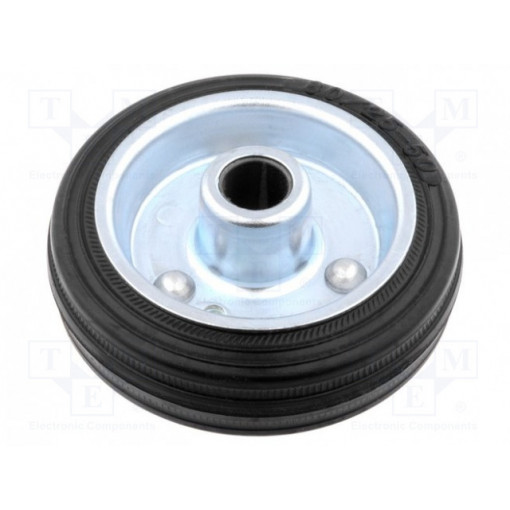 450001; Transport wheel; Ø: 80mm; W: 25mm; Dyn.load: 650N; Rol.load: 600N; ELESA+GANTER