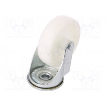 450685; Transport wheel; Ø: 100mm; W: 30mm; H: 128mm; torsional; 178kg; ELESA+GANTER