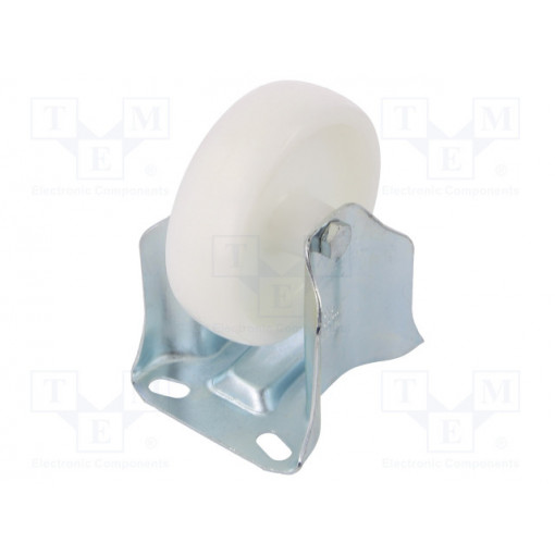 450661; Transport wheel; Ø: 100mm; W: 30mm; H: 128mm; rigid; Dyn.load: 2kN; ELESA+GANTER