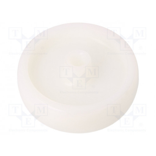 450526; Transport wheel; Ø: 200mm; W: 58mm; hub with pass-through hole; ELESA+GANTER