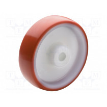 451006; Transport wheel; Ø: 100mm; W: 30mm; Dyn.load: 1.7kN; Rol.load: 1.7kN; ELESA+GANTER