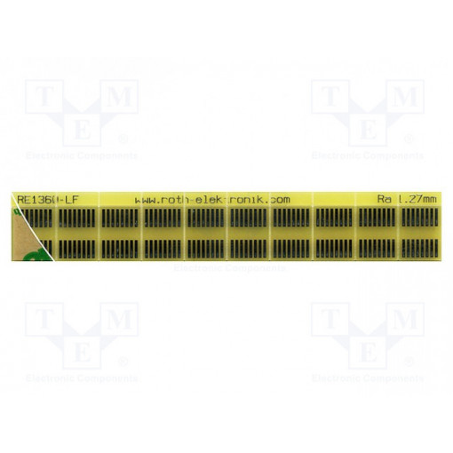 RE1360-LF; Board: universal; single sided,prototyping; W: 19mm; L: 117.5mm; ROTH ELEKTRONIK GMBH RE1360-LF; Board: universal; single sided,prototyping; W: 19mm; L: 117.5mm; ROTH ELEKTRONIK GMBH