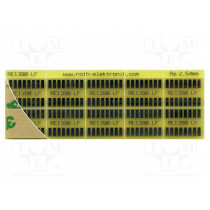 RE1390-LF; Board: universal; single sided,prototyping; W: 39mm; L: 111mm; ROTH ELEKTRONIK GMBH RE1390-LF; Board: universal; single sided,prototyping; W: 39mm; L: 111mm; ROTH ELEKTRONIK GMBH