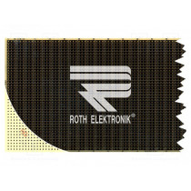 RE310-S3; Board: universal; single sided,prototyping; W: 100mm; L: 580mm; ROTH ELEKTRONIK GMBH