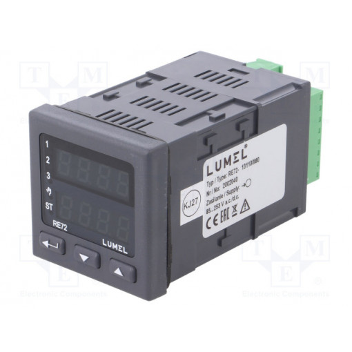 RE72-131100M0; Module: regulator; temperature; SPST-NO; OUT 2: analogue; on panel; LUMEL