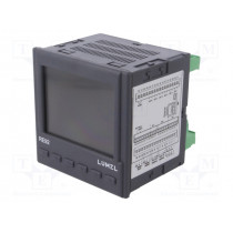 RE92-1101000M0; Module: dual channel regulator; SPST-NO; IN 3: 0/4÷20mA; on panel; LUMEL