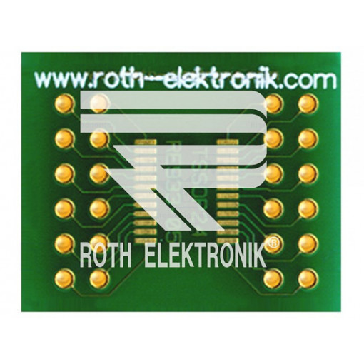 RE933-05; Board: universal; multiadapter; W: 58.9mm; L: 120.1mm; TSSOP24; ROTH ELEKTRONIK GMBH
