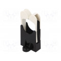 RER.75-S6-X; Screw mounted clamp; polyamide; black; W: 30mm; L: 28.4mm; H: 56.1mm; PANDUIT RER.75-S6-X; Screw mounted clamp; polyamide; black; W: 30mm; L: 28.4mm; H: 56.1mm; PANDUIT