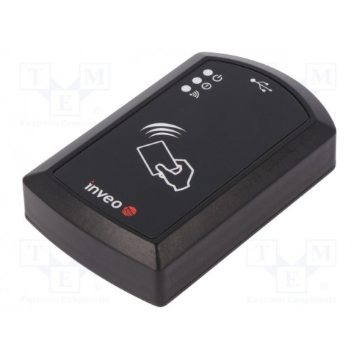 RFID USB DESK MIF; RFID reader; antenna,piezo buzzer,LED status indicator; USB; 5V; INVEO