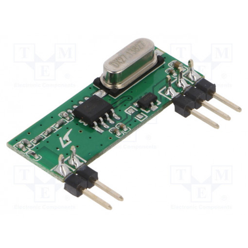 RFM210LCF-433D-A; Module: RF; AM receiver; ASK,OOK; 433.92MHz; -114dBm; 4.5÷5.5VDC; HOPE MICROELECTRONICS