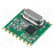 RFM23B-868S1; Module: RF; FM transceiver; FSK; 868MHz; SPI; -121dBm; 1.8÷3.6VDC; HOPE MICROELECTRONICS