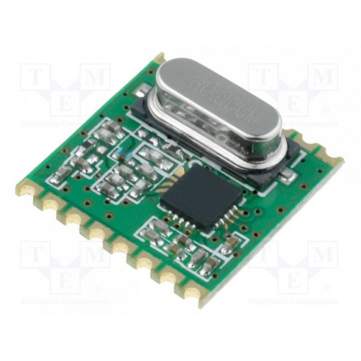 RFM23B-868S1; Module: RF; FM transceiver; FSK; 868MHz; SPI; -121dBm; 1.8÷3.6VDC; HOPE MICROELECTRONICS
