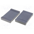 RFP1-40-28-M-A5; Ferrite: two-piece; 77Ω; A: 63.5mm; B: 6.35mm; C: 28.5mm; D: 52mm; RICHCO