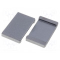 RFP2-25-12-A5; Ferrite: two-piece; 36Ω; A: 37.1mm; B: 3.3mm; C: 12.7mm; D: 32mm; RICHCO
