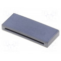 RFS1-14-15-A5; Core: ferrite; for flat cable; 27Ω; A: 23.8mm; B: 3.2mm; C: 15mm; RICHCO
