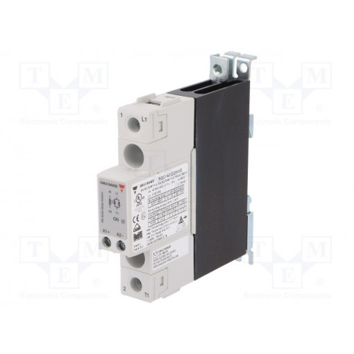 RGC1A60D25KKE; Relay: solid state; Ucntrl: 4÷32VDC; 25A; 42÷600VAC; DIN,panel; CARLO GAVAZZI