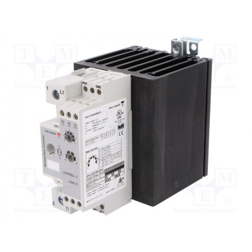 RGC1P48V50ED; Relay: solid state; Ucntrl: 0÷5VDC; 50A; 190÷550VAC; DIN,panel; CARLO GAVAZZI
