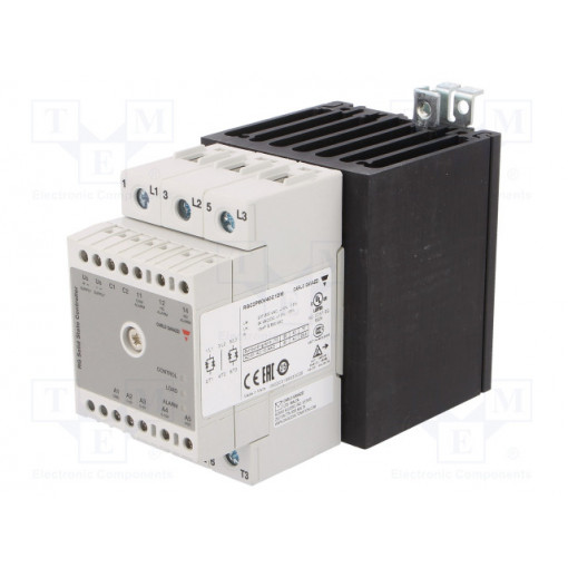 RGC2P60V40C1DM; Relay: solid state; Ucntrl: 0÷10VDC; 40A; 180÷660VAC; 2-phase; IP20; CARLO GAVAZZI RGC2P60V40C1DM; Relay: solid state; Ucntrl: 0÷10VDC; 40A; 180÷660VAC; 2-phase; IP20; CARLO GAVAZZI