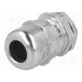 2411.811; Cable gland; M16; IP68; Mat: brass; Body plating: nickel; RITTAL