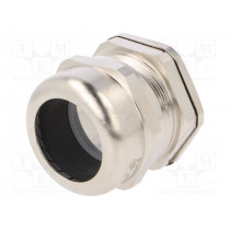 2411.861; Cable gland; M50; IP68; Mat: brass; Body plating: nickel; RITTAL