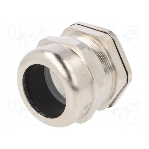 2411.861; Cable gland; M50; IP68; Mat: brass; Body plating: nickel; RITTAL