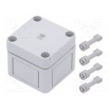 9500.000; Enclosure: multipurpose; X: 65mm; Y: 65mm; Z: 57mm; PK; polycarbonate; RITTAL 9500.000; Enclosure: multipurpose; X: 65mm; Y: 65mm; Z: 57mm; PK; polycarbonate; RITTAL