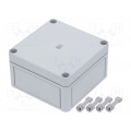 9506.000; Enclosure: multipurpose; X: 110mm; Y: 110mm; Z: 66mm; PK; light grey; RITTAL 9506.000; Enclosure: multipurpose; X: 110mm; Y: 110mm; Z: 66mm; PK; light grey; RITTAL