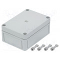 9508.000; Enclosure: multipurpose; X: 94mm; Y: 130mm; Z: 57mm; PK; light grey; RITTAL 9508.000; Enclosure: multipurpose; X: 94mm; Y: 130mm; Z: 57mm; PK; light grey; RITTAL