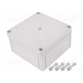 9510.000; Enclosure: multipurpose; X: 130mm; Y: 130mm; Z: 75mm; PK; light grey; RITTAL 9510.000; Enclosure: multipurpose; X: 130mm; Y: 130mm; Z: 75mm; PK; light grey; RITTAL