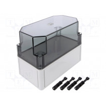 9516.100; Enclosure: multipurpose; X: 110mm; Y: 180mm; Z: 165mm; PK; light grey; RITTAL
