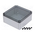 9517.100; Enclosure: multipurpose; X: 180mm; Y: 182mm; Z: 90mm; PK; light grey; RITTAL