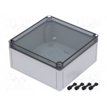 9517.100; Enclosure: multipurpose; X: 180mm; Y: 182mm; Z: 90mm; PK; light grey; RITTAL