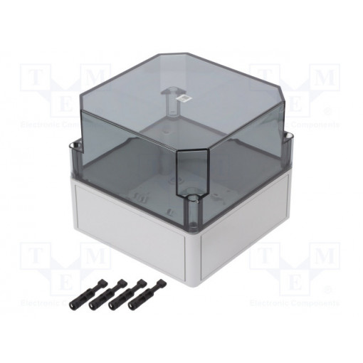 9519.100; Enclosure: multipurpose; X: 180mm; Y: 182mm; Z: 165mm; PK; light grey; RITTAL
