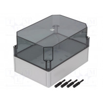 9522.100; Enclosure: multipurpose; X: 180mm; Y: 254mm; Z: 165mm; PK; light grey; RITTAL