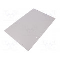 9550000; Mounting plate; plastic; RITTAL-9523100,RITTAL-9524000; RITTAL