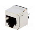 RJJ88NFVS; Socket; RJ45; PIN: 8; shielded; Layout: 8p8c; THT; straight; ENCITECH