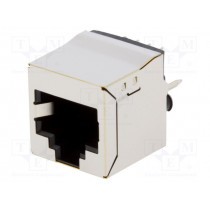 RJJ88NFVS; Socket; RJ45; PIN: 8; shielded; Layout: 8p8c; THT; straight; ENCITECH