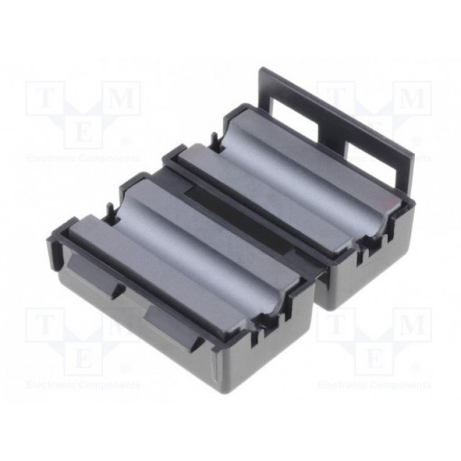 RKCF-06-A5; Ferrite: two-piece; on round cable; Ø: 6.5mm; 180Ω; A: 20.5mm; RICHCO RKCF-06-A5; Ferrite: two-piece; on round cable; Ø: 6.5mm; 180Ω; A: 20.5mm; RICHCO