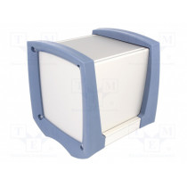 RL 17 100 B ME; Enclosure: with panel; RAIL; X: 127mm; Y: 123mm; Z: 135mm; aluminium; FISCHER ELEKTRONIK