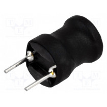 RL622-100K-RC; Inductor: wire; THT; 10uH; 3A; 45mΩ; ±10%; Ø8.5x11mm; vertical; BOURNS