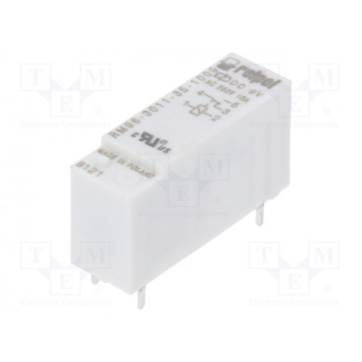 RM96-3011-35-1009; Relay: electromagnetic; SPDT; Ucoil: 9VDC; 8A/250VAC; 8A/24VDC; 8A; RELPOL