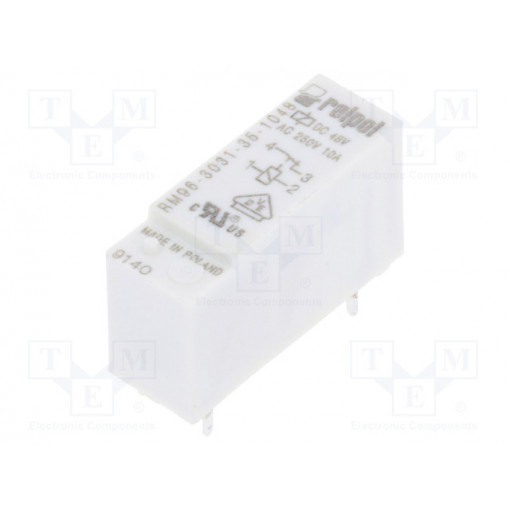 RM96-3031-35-1048; Relay: electromagnetic; SPST-NC; Ucoil: 48VDC; 8A/250VAC; 8A/24VDC; RELPOL