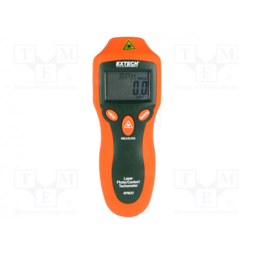 RPM33; Tachometer; LCD 5 digits; Meas.accur: ±(0,05% + 1 digit); 151g; EXTECH