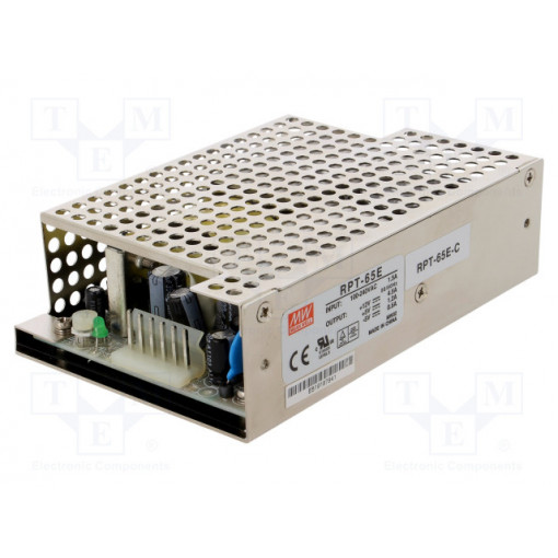 RPT-65E-C; Power supply: switched-mode; modular; 62.5W; 127÷370VDC; OUT: 3; MEAN WELL