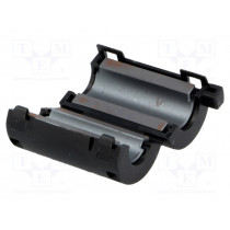 RRC-16-9-28-M1; Ferrite: two-piece; on round cable; Ø: 9mm; 120Ω; A: 19.5mm; B: 20mm; RICHCO