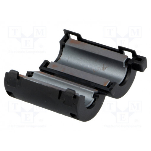 RRC-16-9-28-M1; Ferrite: two-piece; on round cable; Ø: 9mm; 120Ω; A: 19.5mm; B: 20mm; RICHCO