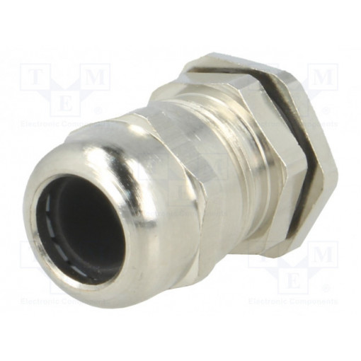 RRPLMT-16; Cable gland; IP68; Mat: brass; Body plating: nickel; RAYCHEM RPG