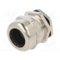 RRPLMT-25; Cable gland; IP68; Mat: brass; Body plating: nickel; RAYCHEM RPG