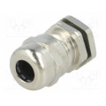 RRPLPG-7; Cable gland; IP68; Mat: brass; Body plating: nickel; RAYCHEM RPG